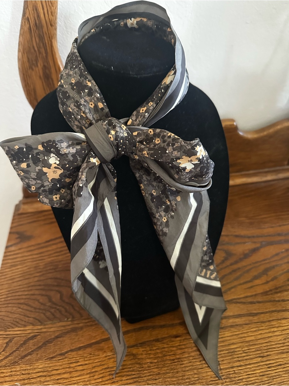 The Studio Floral Neck/ Head Scarf